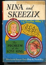 Nina &amp; Skeezix -The Problem Of The Lost Ring #2377-1942-Whitman-Gasoline Alle... - £53.39 GBP