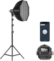 Gvm 80W Photo Studio Lighting Kit, Led Video Light With Bowen Mount 23.6&quot; - $219.97