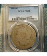 1888-O Morgan Silver Dollar — PCGS PO01 — Low BALL PO 01 POOR  $1 - $5,768.67 MXN