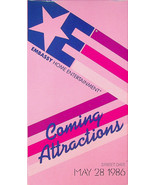 May 28 1986 Trailers/Coming Attractions - VHS - Embassy Home Entertainment - $22.43