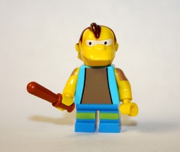 Nelson Muntz The Simpsons Cartoon Building Minifigure Bricks US - £5.52 GBP