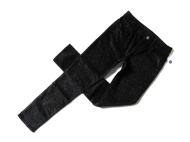 NWT GAP Super Skinny Cord in Black Sparkle Glitter Stretch Corduroy Pants 14 - $13.86