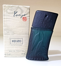 KENZO pour HOMME ✱ VTG 1991 Mini Eau Toilette Miniature Perfume 5ml. = 0.16 oz. - $17.99