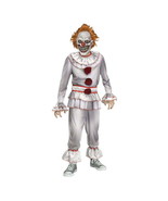Fun World Twisted Clown Gray Halloween Scary Costume, Big Boy Child Size... - $581.67 MXN