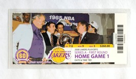 2008 LA Lakers Playoff Ticket 1st Round Home Game 1 Lakers Nuggets Kobe Odom - £70.60 GBP
