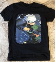 Matesta ￼Naruto Anime Unisex T-Shirt Black Size Adult Small Cotton - $10.84