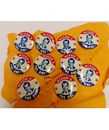 1968 Richard Nixon &quot;Nixon&#39;s The One&quot; Pins 1 1/8&quot; Lot Of 10 - £26.01 GBP