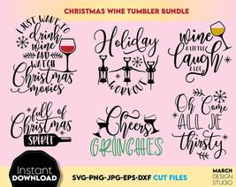 Christmas Wine Glass SVG, Christmas Wine SVG, Wine Quotes SVG, Christmas svg - £2.34 GBP