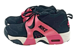 Nike Air Veer Shoes Size 5Y Pink / Black Athletic Sneaker Strap Foot 599213-003 - £27.04 GBP