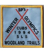 BP&#39;s Winter Olympics Cubs 1994 SLS Woodland Trails Sew On Patch 3&quot; x 3&quot; - $7.91