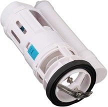 White Dual Flush Fill Toilet Cistern Inlet Drain Valve Repair With A 21 Cm - £35.96 GBP