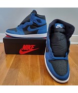 Nike Air Jordan 1 Retro High OG &#39;Dark Marina Blue&#39; 555088-404 Men&#39;s Size 13 - £180.91 GBP