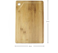 Nature Bamboo Kitchen Cutting Board Large 30cm x 20cm FREE SHIPPING - $141.99
