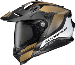 SCORPION EXO XT9000 Carbon Trailhead Helmet, Full Face, Matte Gold, Medium - £415.77 GBP