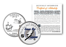 Tampa Bay Lightning Nhl Hockey Florida Statehood Quarter U.S. Coin * Licensed * - £6.84 GBP