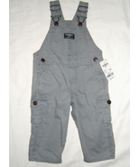 OshKosh B&#39;Gosh Boy 9M 9 Month Overalls Gray - $14.99