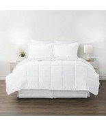 Queen Size Microfiber 6-Piece Reversible Bed In A Bag Comforter Set in W... - $205.74 CAD