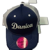 Danica Patrick #10 Ladies Trucker&#39;s Black/White mesh NASCAR Ball Cap - £14.22 GBP