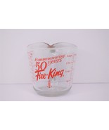 Vintage Fire King Glass 2 Cup/1 Pint Measuring Cup 498 Red Lettering Anc... - $223.89 MXN