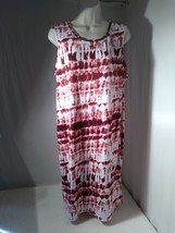 Sleeveless   Short Tie Dye Caftan Dress/Cover Up - £11.22 GBP
