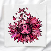 Fight Breast Cancer Quilt Block Image Printed on Fabric Square BCA74969 - $4.25+