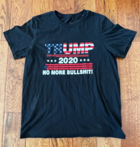 Donald Trump 2020 No More Bullshit Men&#39;s Shirt Size Large MAGA Political - - £7.68 GBP