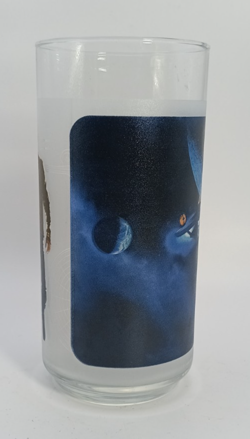 2009 Star Trek, Young Capt. Kirk, 16oz Glass, Burger King, 6" Tall. Item image 2