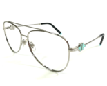 Tiffany &amp; Co. Eyeglasses Frames TF3080 6001/9S Blue Silver Aviators 59-1... - £132.03 GBP