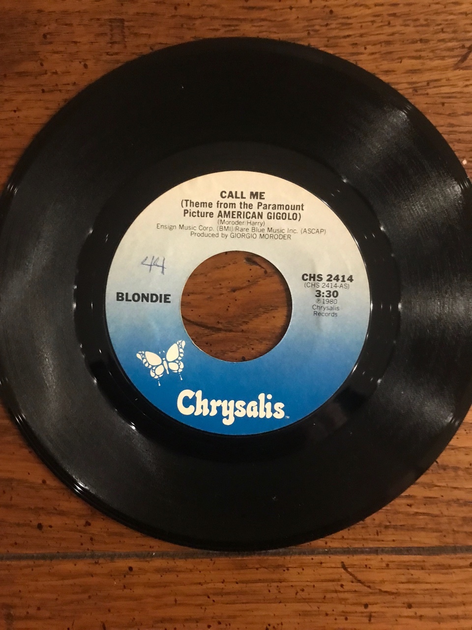Blondie 45 Call Me - $6.99