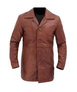 Regal Elegance Men’s Leather Coat - €405,49 EUR