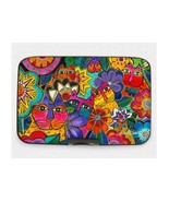 Laurel Burch RFID Armored Wallet Laurel&#39;s Garden Cat Protect from Identi... - £12.63 GBP