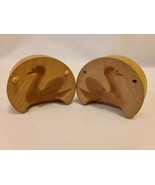 Vintage Carved Wood Block Swan Butter Mold/Cookie Mold Made in England - £63.20 GBP