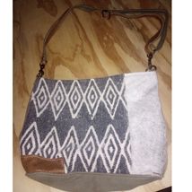 Myra Crossbody Bag Aztec Hide Purse - $18.90