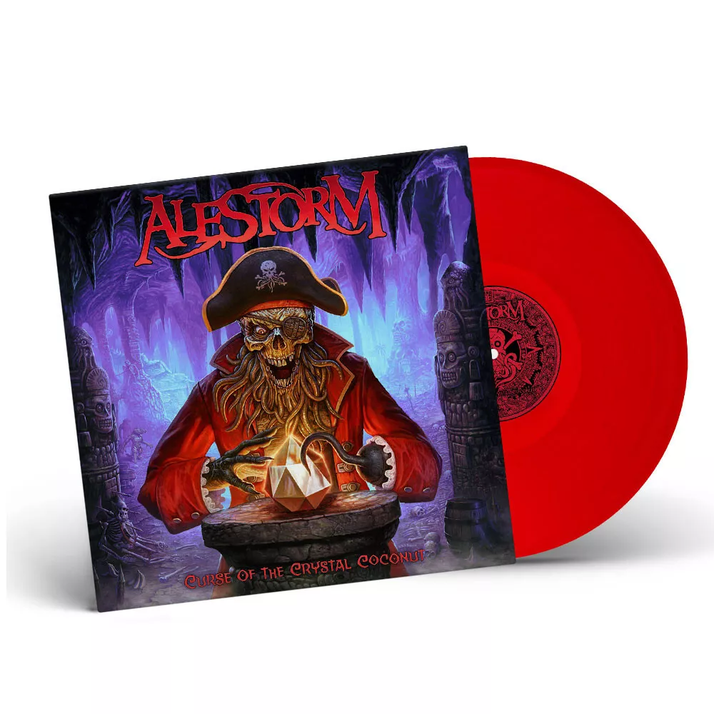 ALESTORM CURSE OF THE CRYSTAL COCONUT - RED VINYL - $87.12