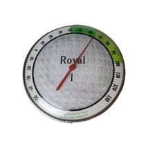 Royal Golf Ball Thermometer Vintage USA - £38.16 GBP