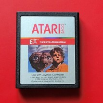 ET E.T. The Extra-Terrestrial Atari 2600 7800 Game Cleaned Works! - £10.99 GBP