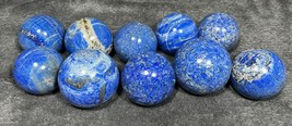 55-67mm Lapis Lazuli wholesale 10PCs spheres balls crystals 3kg wholesale lot - £252.91 GBP