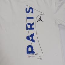 Jordan DM3092-100 Paris Men's White Short Sleeve Graphic T-Shirt Size Large image 6
