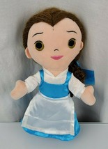Disney Parks Princess Belle Yarn Hair Plush Rag Doll 10&quot; Beauty And The Beast  - £9.53 GBP