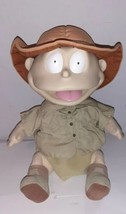 Vintage 1998 Rugrats Safari Tommy Pickles Mattel Doll Plush Viacom16 inches - £19.95 GBP