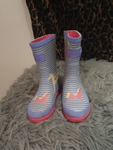 Joules Girls Artistic Printed Wellies - Multicoloured RAINBoots Size 10 ... - $19.35