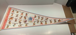 1984 Los Angeles Olympic Games Pennant NICE - £18.68 GBP