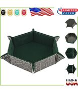 Portable Folding Dice Tray - 6.5 Inch D&amp;D Gaming Accessory with Velvet S... - $455.10 MXN