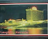 Vintage 1988 Laughlin Nevada Postcard Harrah&#39;s Hotel Night View PC1 - $4.99