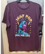 Iggy Pop T shirt Size Large Mens~Lust For Life~graphic~new with tags~Roc... - $19.79