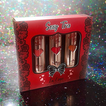 ITALIA DELUXE Sexy Trio Satin Lipstick New in Box - $14.84