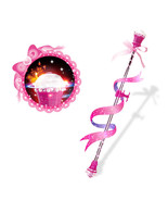 glowing dance colorful rotation magic stick girl toy - $19.19 CAD