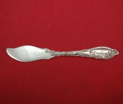 Mille Fleurs by International Sterling Silver Butter Spreader Flat Handle 5 1/2&quot; - £46.51 GBP