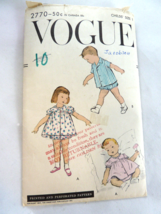 1950s Vintage 2770 Vogue Pattern Child&#39;s size 1 Boys and Girls UNCUT - £11.86 GBP