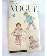 1950s Vintage 2770 Vogue Pattern Child&#39;s size 1 Boys and Girls UNCUT - $20.33 CAD